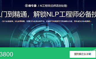 网易微专业-AI工程师-自然语言处理|价值3800元|完结无秘