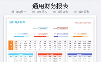 通用财务报表