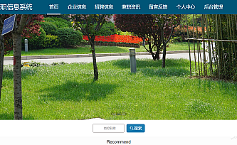 SSM大学生兼职信息系统vue—源代码