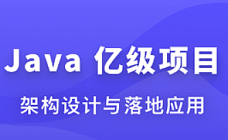 Java 亿级项目架构设计与落地应用(24周) 完整版