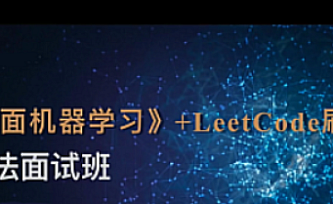 百面机器学习+LeetCode刷题-算法面试班-第四期