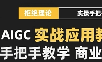AIGC实战应用商业课