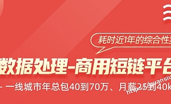 微服务架构-海量数据商用短链平台项目大课